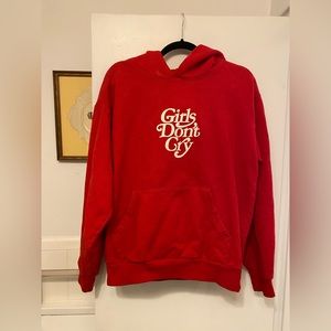 Girls Don’t Cry Red Logo Hoodie